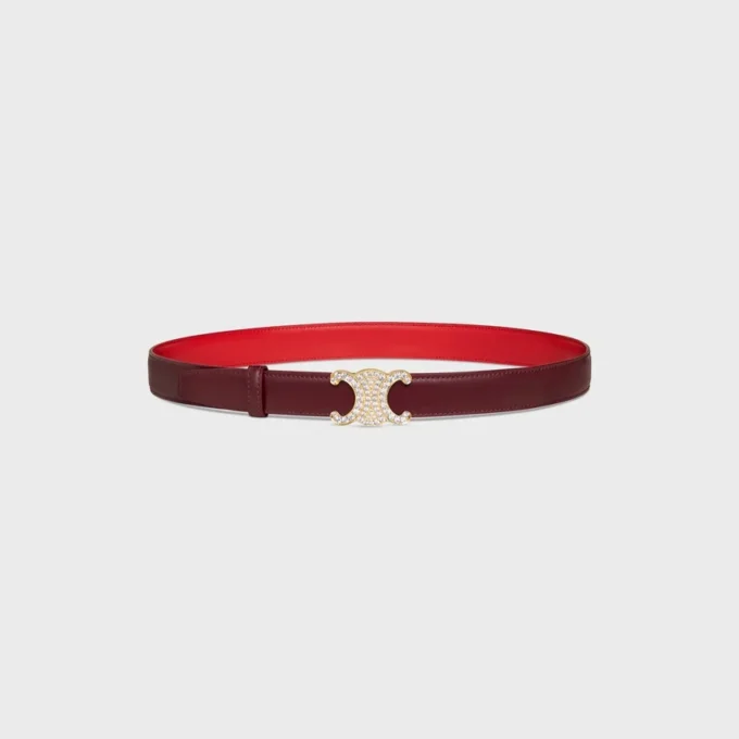 Triomphe Buckle & Reversible Strap 25Mm