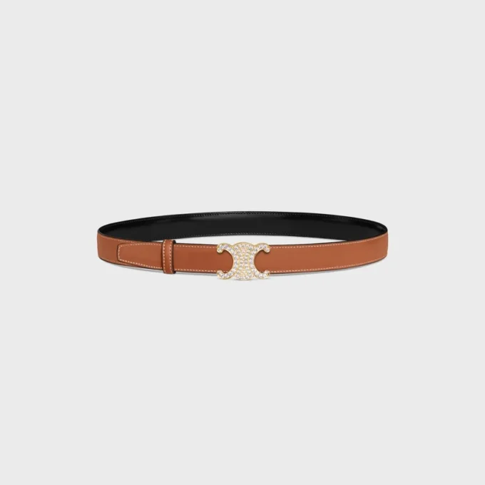 Triomphe Buckle & Reversible Strap 25Mm