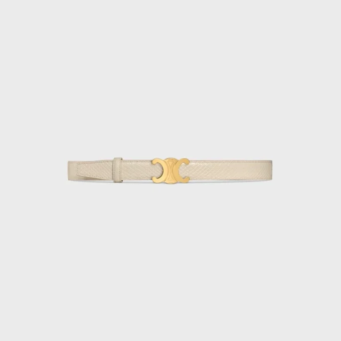 Triomphe Buckle & Reversible Strap 25Mm