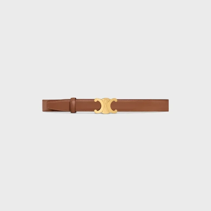 Triomphe Buckle & Reversible Strap 25Mm Triomphe Buckle & Reversible Strap 25Mm