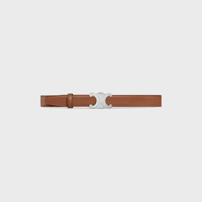Triomphe Buckle & Reversible Strap 25Mm Triomphe Buckle & Reversible Strap 25Mm