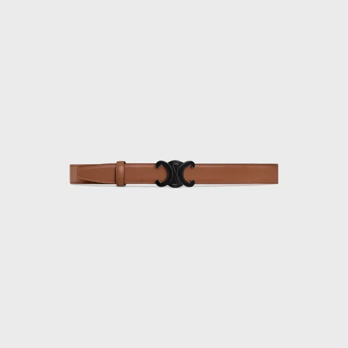 Triomphe Buckle & Reversible Strap 25Mm Triomphe Buckle & Reversible Strap 25Mm