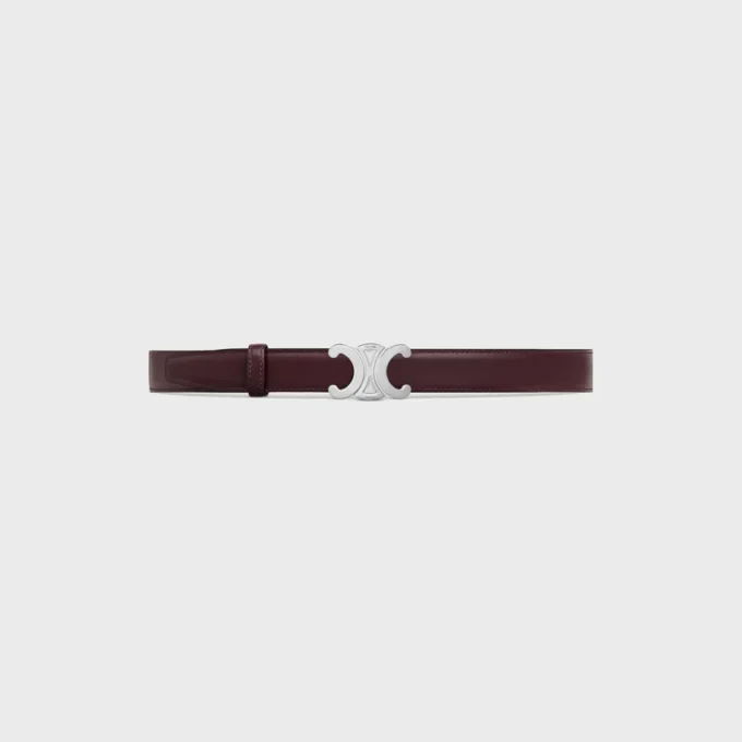 Triomphe Buckle & Reversible Strap 25Mm Triomphe Buckle & Reversible Strap 25Mm