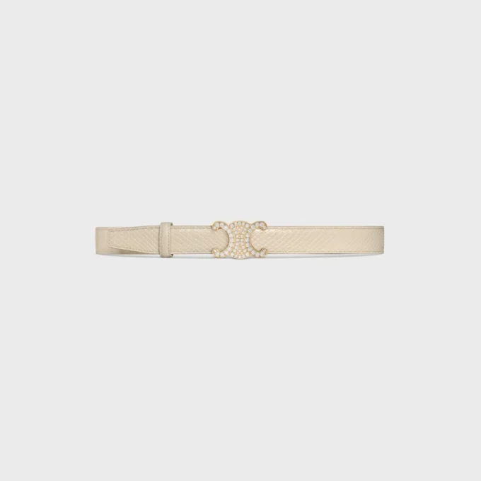Triomphe Buckle & Reversible Strap 25Mm