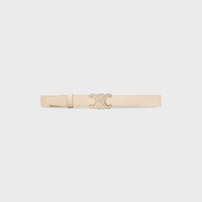 Triomphe Buckle & Reversible Strap 25Mm Triomphe Buckle & Reversible Strap 25Mm