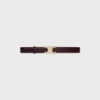 Triomphe Buckle & Reversible Strap 25Mm Triomphe Buckle & Reversible Strap 25Mm