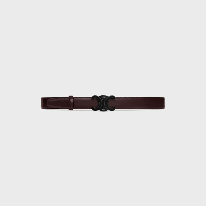 Triomphe Buckle & Reversible Strap 25Mm Triomphe Buckle & Reversible Strap 25Mm