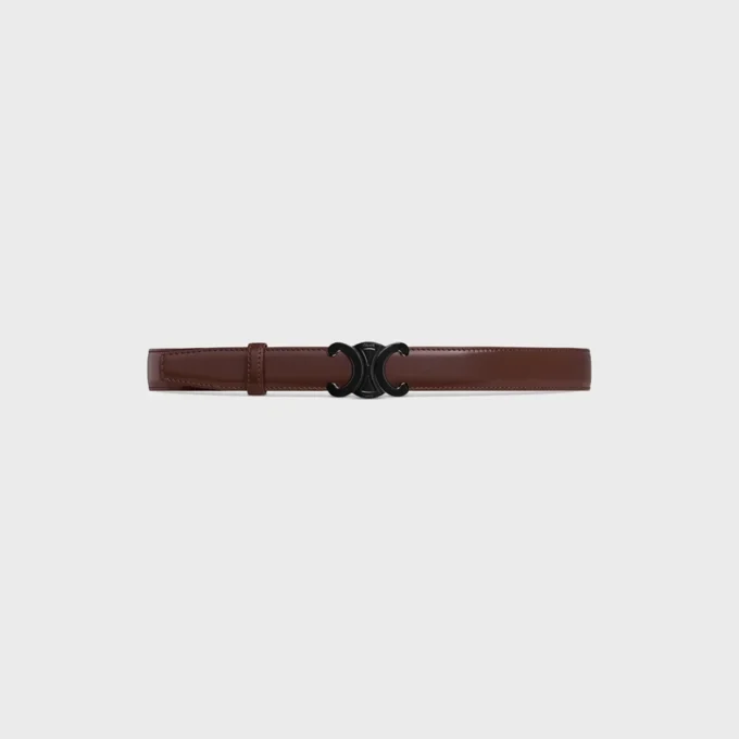 Triomphe Buckle & Reversible Strap 25Mm Triomphe Buckle & Reversible Strap 25Mm