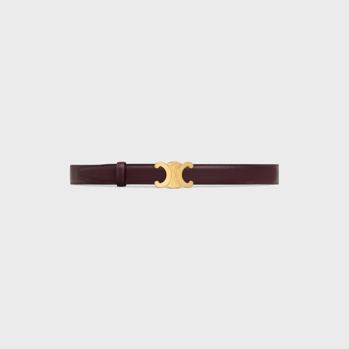 Triomphe Buckle & Reversible Strap 25Mm Triomphe Buckle & Reversible Strap 25Mm
