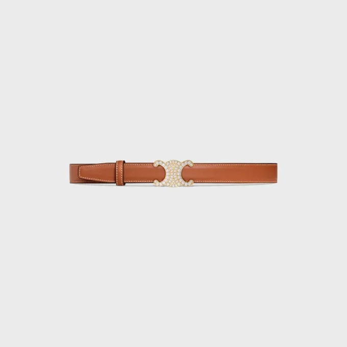 Triomphe Buckle & Reversible Strap 25Mm