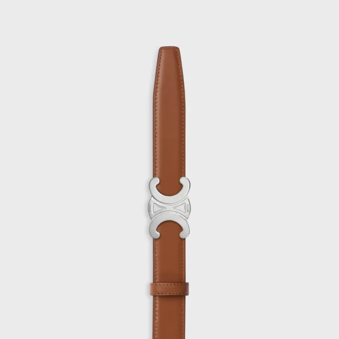Triomphe Buckle & Reversible Strap 25Mm Triomphe Buckle & Reversible Strap 25Mm