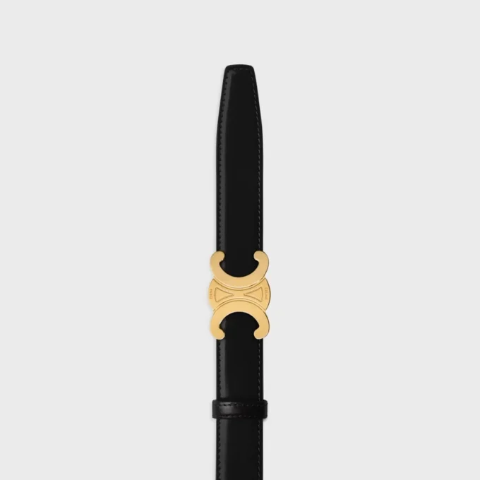 Triomphe Buckle & Reversible Strap 25Mm Triomphe Buckle & Reversible Strap 25Mm