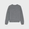 Triomphe Crew Neck Sweater in Wool Cashmere