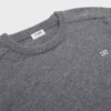 Triomphe Crew Neck Sweater in Wool Cashmere