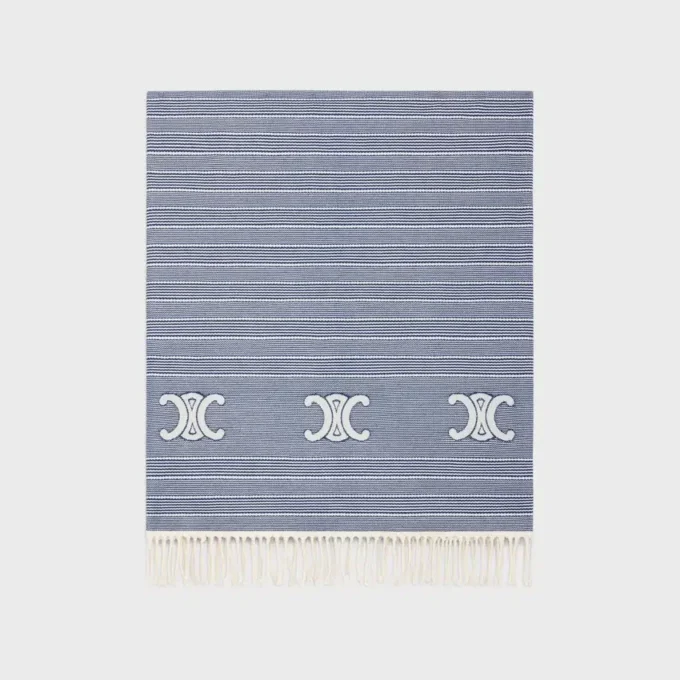 Triomphe Fouta in Striped Cotton