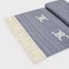 Triomphe Fouta in Striped Cotton