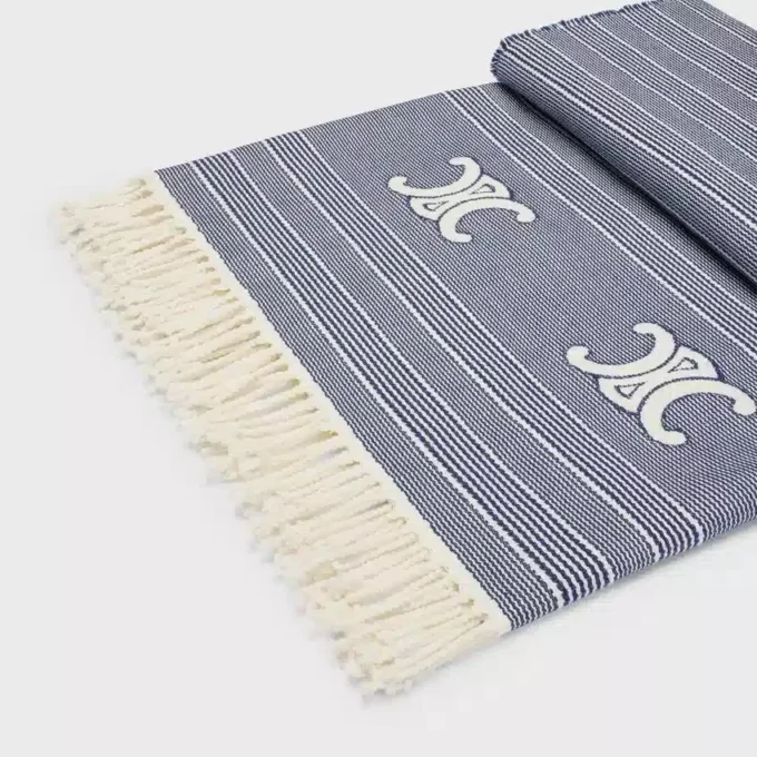 Triomphe Fouta in Striped Cotton