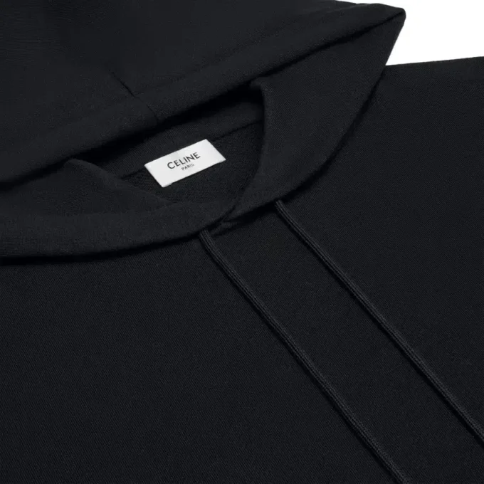 Triomphe Loose Hoodie in Cashmere  Cotton