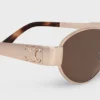 Triomphe Metal 01 Sunglasses in Metal Triomphe Metal 01 Sunglasses in Metal