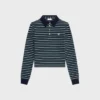 Triomphe Polo in Striped Jersey Triomphe Polo in Striped Jersey