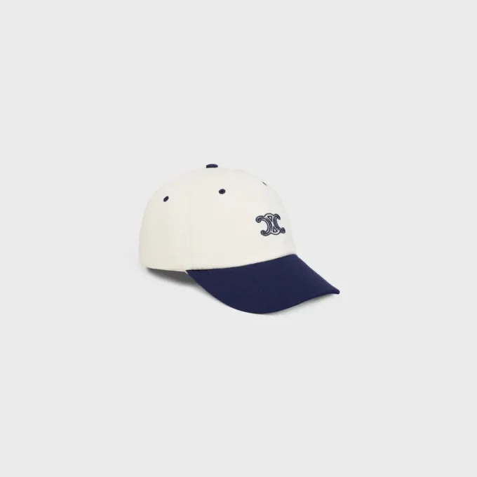 Triomphe Richelieu Cap in Cotton Twill Triomphe Richelieu Cap in Cotton Twill