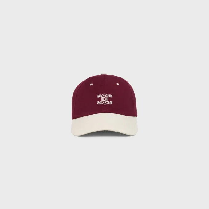 Triomphe Richelieu Cap in Cotton Twill Triomphe Richelieu Cap in Cotton Twill