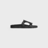 Triomphe Slide in Calfskin – Vegetal Tanning
