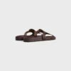 Triomphe Slide in Calfskin – Vegetal Tanning