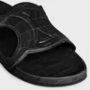 Triomphe Slide in Crocodile Stamped Calfskin