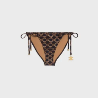 Triomphe Swimsuit Bottom in Monogram Matte Jersey Triomphe Swimsuit Bottom in Monogram Matte Jersey