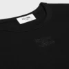 Triomphe T-Shirt in Ribbed Cotton Jersey