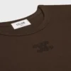 Triomphe T-Shirt in Ribbed Cotton Jersey