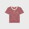 Triomphe T-Shirt in Striped Jersey Triomphe T-Shirt in Striped Jersey