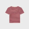 Triomphe T-Shirt in Striped Jersey Triomphe T-Shirt in Striped Jersey