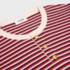 Triomphe T-Shirt in Striped Jersey Triomphe T-Shirt in Striped Jersey