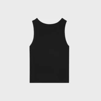 Triomphe Tank Top in Ribbed Cotton