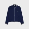 Triomphe Teddy Jacket in Double Face Jersey
