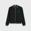 Triomphe Teddy Jacket in Double Face Jersey