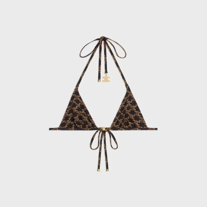 Triomphe Triangle Top in Monogram Matte Jersey