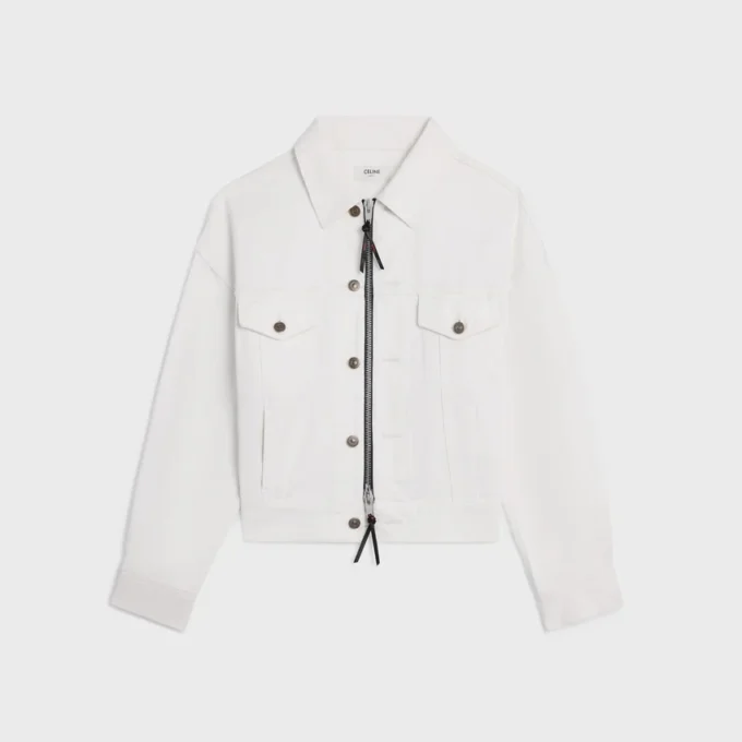 Trucker Jacket in Cotton Denim