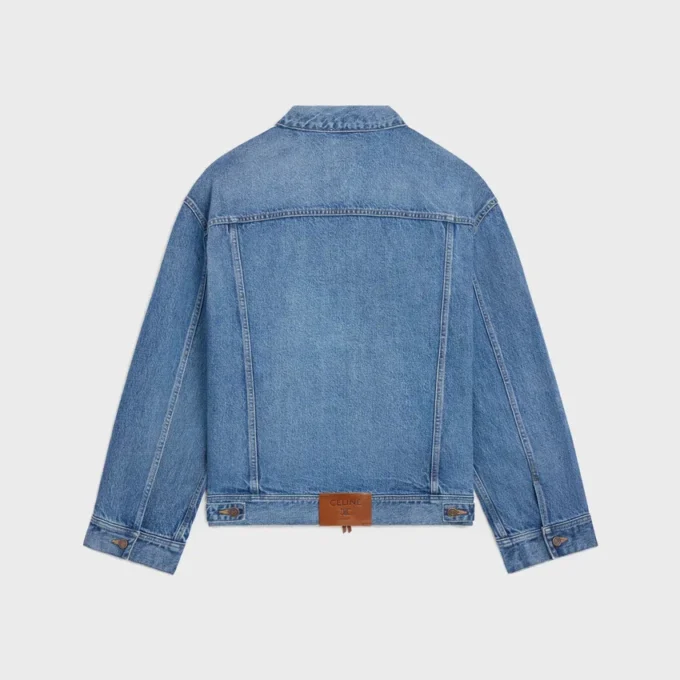 Trucker Jacket in Cotton Denim Trucker Jacket in Cotton Denim