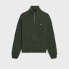 Trucker Sweater in Ribbed Wool