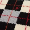 Turtleneck Sweater in Argyle Wool