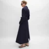 Tux Trench Coat in Cotton and Wool Gabardine