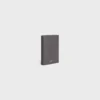 Vertical Card Holder in Grained Calfskin