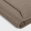 Vertical Card Holder in Grained Calfskin