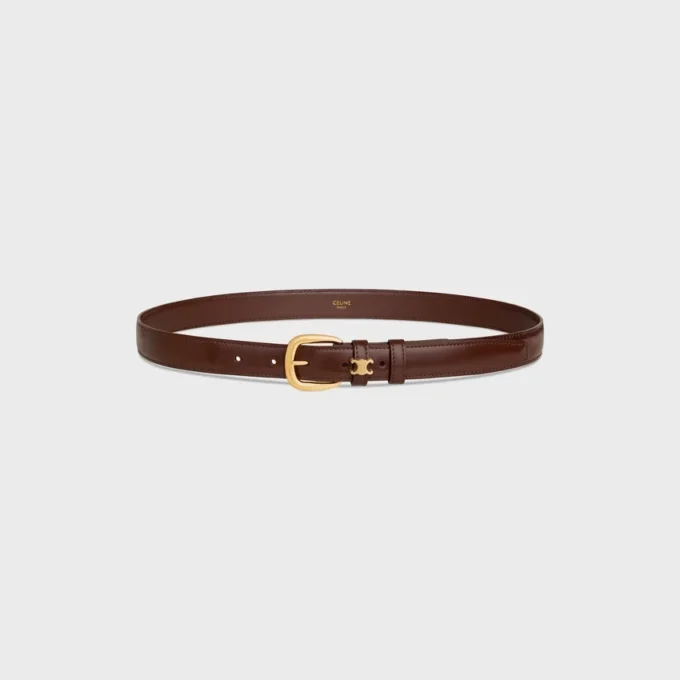Vivienne Belt 25Mm in Taurillon Leather