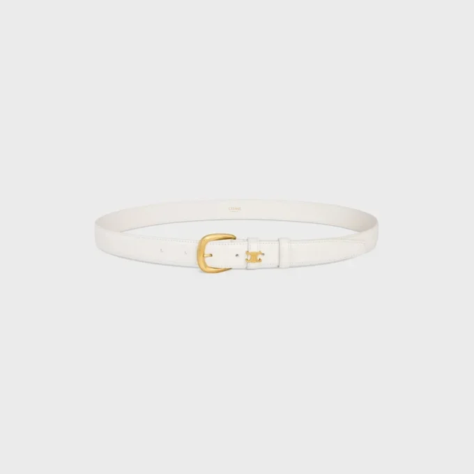 Vivienne Belt 25Mm in Taurillon Leather