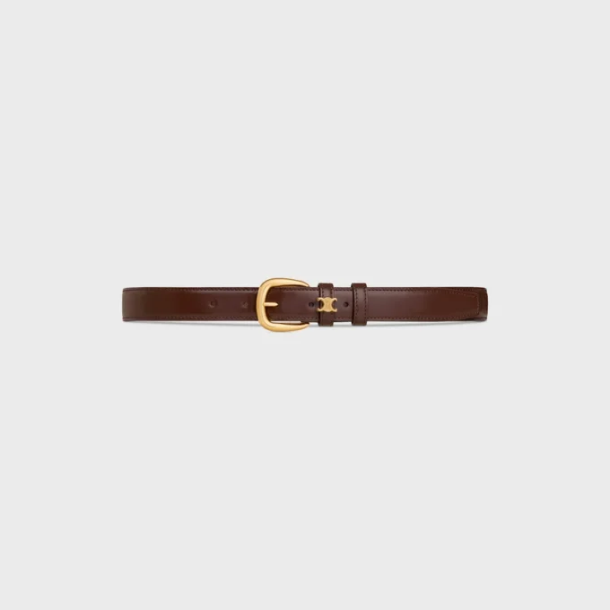 Vivienne Belt 25Mm in Taurillon Leather