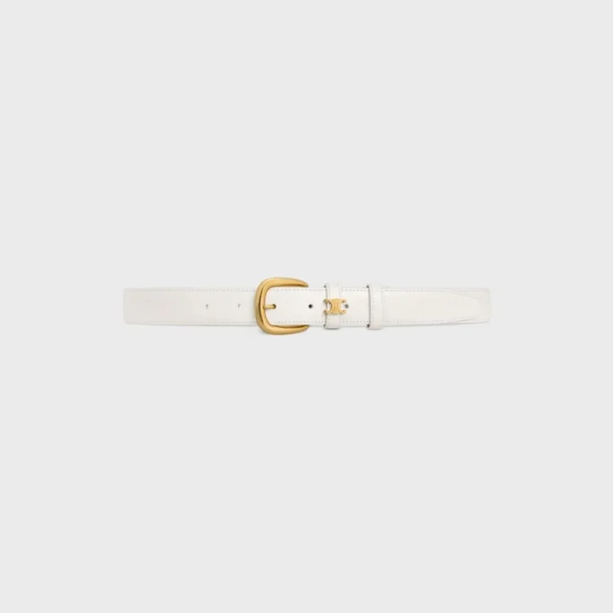 Vivienne Belt 25Mm in Taurillon Leather